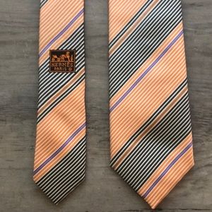 Hermès Paris 100% Silk Necktie